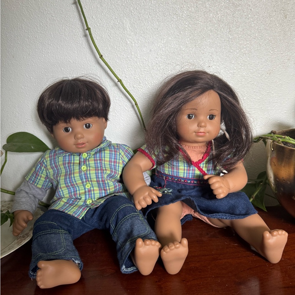Bitty Baby American Girl Twins in original outfit